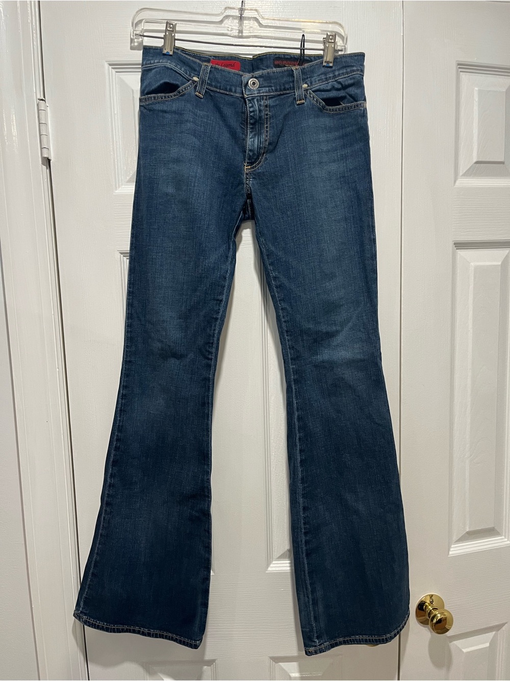 Ag Adriano Goldschmied Dark Blue Flare Jeans